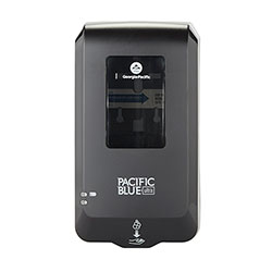 Pacific Blue Ultra Automated Touchless Soap & Sanitizer Dispenser, Black, 6.54 in W x 11.72 in D x 4 in H