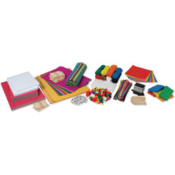 Pacon Arts and Crafts Kit, Advanced, 14 inWx4 inLx18 inH, Assorted