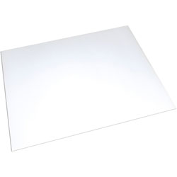 Pacon Coated Poster Board, Project, Poster, Sign, Printing, 28 in x 22 in, 50/Carton, White