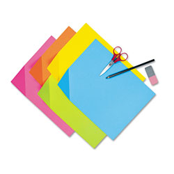 Pacon Colorwave Super Bright Tagboard, 9 x 12, Assorted Colors, 100 Sheets/Pack