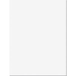 Pacon Construction Paper, 58lb, 18 x 24, Bright White, 50/Pack