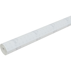 Pacon Flame-Retardant Paper - Classroom, Office, Mural, Banner, Bulletin Board - 48 inWidth x 100 ft Length - 1 Roll - Frost White