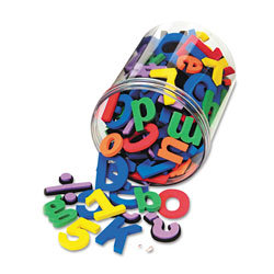 Pacon Magnetic Alphabet Letters, Assorted Colors. 105/Pack