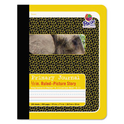 Pacon Primary Journal, Medium/College Rule, 9.75 x 7.5, 100 Sheets (PAC2426)