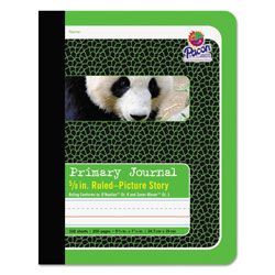 Pacon Primary Journal, Pitman Rule, 9.75 x 7.5, 100 Sheets