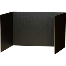 Pacon Privacy Board, 48 in x 16 in, Black
