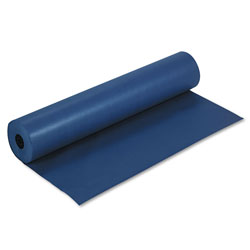 Pacon Rainbow Duo-Finish Colored Kraft Paper, 35lb, 36 in x 1000ft, Dark Blue