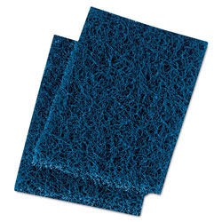 Boardwalk Extra Heavy-Duty Scour Pad, 3 1/2 x 5, Blue/Gray, 20/Carton