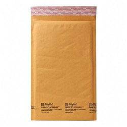 Paper Jiffylite® Jiffylite Self-Seal Bubble Mailer, #3, Barrier Bubble Lining, Self-Adhesive Closure, 8.5 x 14.5, Golden Kraft, 100/Carton