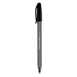 Papermate® InkJoy 100 Stick Ballpoint Pen, Medium 1mm, Black Ink/Barrel, Dozen