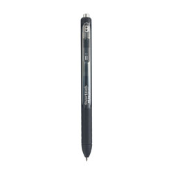 Papermate® InkJoy Retractable Gel Pen, Medium 0.7mm, Black Ink/Barrel, Dozen (PAP1951719)