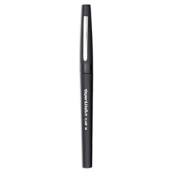 Papermate® Point Guard Flair Needle Tip Stick Pen, Black Ink, 0.7mm, Dozen (PAP8430152)