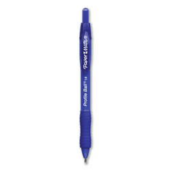 Papermate® Profile Retractable Ballpoint Pen, Bold 1 mm, Blue Ink/Barrel, 36/Pack
