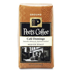 Peet's Bulk Coffee, Café Domingo Blend, Ground, 1 lb Bag