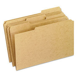Pendaflex Dark Kraft File Folders with Double-Ply Top, 1/3-Cut Tabs, Legal Size, Kraft, 100/Box (ESSRK15313)