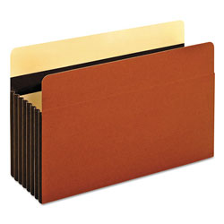 Pendaflex Heavy-Duty File Pockets, 7 in Expansion, Legal Size, Redrope, 5/Box