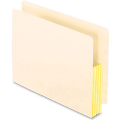 Pendaflex Manila Drop Front Shelf File Pockets, 25 Pockets, Straight Cut, Letter, Manila