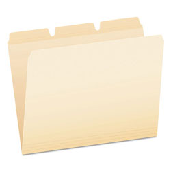 Pendaflex Ready-Tab Reinforced File Folders, 1/3-Cut Tabs, Letter Size, Manila, 50/Pack