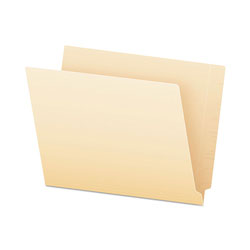 Pendaflex SmartShield End Tab File Folders, Straight Tab, Letter Size, Manila, 75/Box (ESS62710)