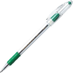 Pentel Ballpoint Pen, Medium Point, Green Ink