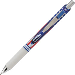 Pentel Liquid Gel Pens, Starts/Stripes, .7mm, 2/PK, Black/Ink