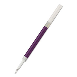 Pentel Refill for Pentel EnerGel Retractable Liquid Gel Pens, Conical Tip, Medium Point, Violet Ink (PENLR7V)