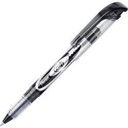 Pentel Roller Ball Pen, 0.7mm Tip, Black Ink