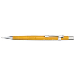 Pentel Sharp Mechanical Pencil, 0.9 mm, HB (#2.5), Black Lead, Yellow Barrel