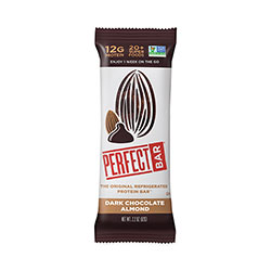 Perfect Bar® Refrigerated Protein Bar, Dark Chocolate Almond, 2.2 oz Bar, 16 Count