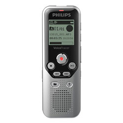 Philips Digital Voice Tracer 1250 Recorder, 8 GB, Black/Silver