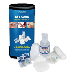 Physicians Care First Responder Eye Care First Aid Kit, Plastic Case