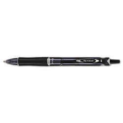 Pilot Acroball Colors Advanced Ink Retractable Ballpoint Pen, 1mm, Black Ink/Barrel