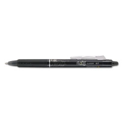Pilot FriXion Clicker Erasable Retractable Gel Pen, 0.7mm, Black Ink/Barrel (PIL31450)