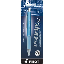 Pilot Gel Ink Roller Ball Pen, Fine Point, Ice Blue Metallic, Black Ink