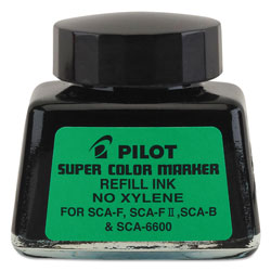 Pilot Jumbo Refillable Permanent Marker Ink Refill, Black (PIL48500)