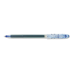 Pilot Neo-Gel Stick Gel Pen, Fine 0.7mm, Blue Ink/Barrel, Dozen (PIL14002)