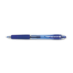 Pilot Precise Gel BeGreen Retractable Gel Pen, Fine 0.7mm, Blue Ink/Barrel, Dozen