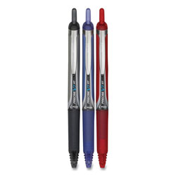 Pilot Precise V5RT Roller Ball Pen, Retractable, Extra-Fine 0.5 mm, Assorted Ink and Barrel Colors, 3/Pack