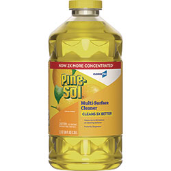Pine Sol CloroxPro Multi-Surface Cleaner Concentrated, Lemon Fresh Scent, 80 oz Bottle