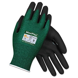 PIP MaxiFlex® Cut™ Cut-Resistant Glove, X-Large, Black/Green