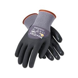 PIP MaxiFlex Endurance Gloves, X-Large, Black/Gray, Palm and Finger Coated
