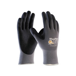 PIP MaxiFlex® Ultimate™ Nitrile Coated Micro-Foam Grip Gloves, Large, Black/Gray