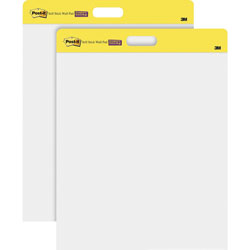 Post-it® Self-Stick Wall Pad, Unruled, 20 White 20 x 23 Sheets, 4/Carton