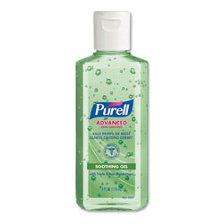 Purell Advanced Hand Sanitizer Soothing Gel, Fresh Scent with Aloe and Vitamin E, Flip-Cap Bottle, 4 oz (GOJ9631EA)