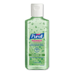 Purell Advanced Instant Hand Sanitizer with Aloe, 4 oz Flip-Cap Bottle, 24/Carton (GOJ9631CT)