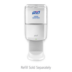 Purell ES6 Touch Free Hand Sanitizer Dispenser, 1200 mL, 5.25 in x 8.56 in x 12.13 in, White