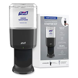 Purell ES6 Touch-Free Hand Sanitizer Starter Kit, Graphite Dispenser