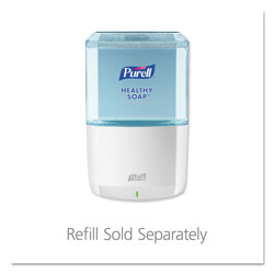 Purell ES8 Soap Touch-Free Dispenser, 1200 mL, 5.25 in x 8.8 in x 12.13 in, White