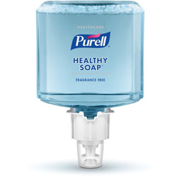 Purell Healthcare HEALTHY SOAP Gentle and Free Foam, 1200 mL, For ES4 Dispensers, 2/Carton (GOJ507202)