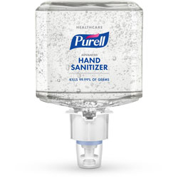 Purell Sanitizing Gel Refill, 40.6 fl oz (1200 mL), Kill Germs, Healthcare, Hand, Dye-free, Hygienic, 2/Carton